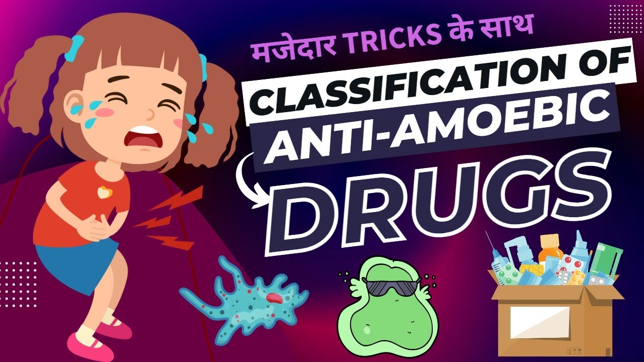 Classification of Anti-amoebic Drugs