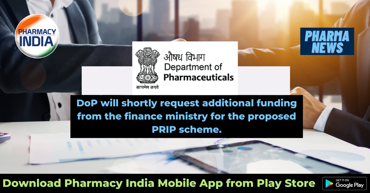 DoP will shortly request additional funding from the finance ministry for the proposed PRIP scheme.