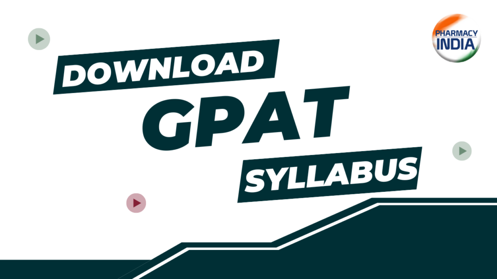 download-gpat-graduate-pharmacy-aptitude-test-syllabus-pharmacy-india