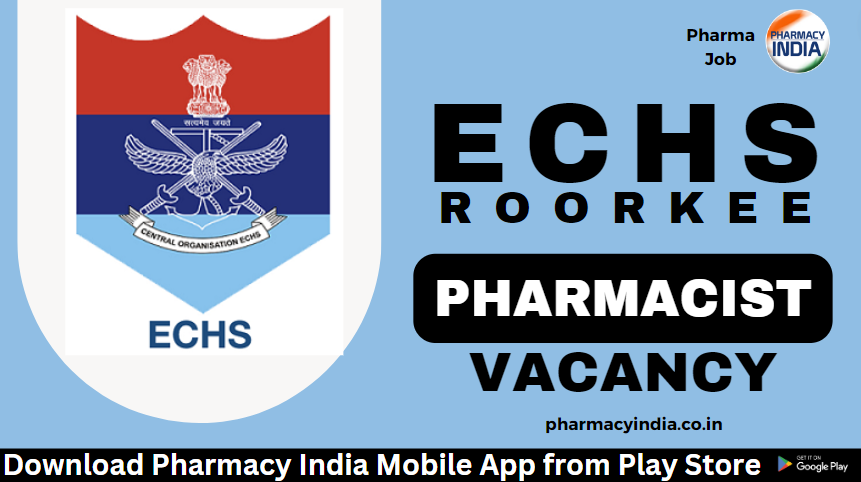 Recruitment of Pharmacist at ECHS Polyclinic