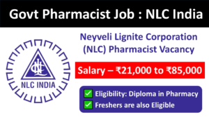 NLC India Recruitment 2024