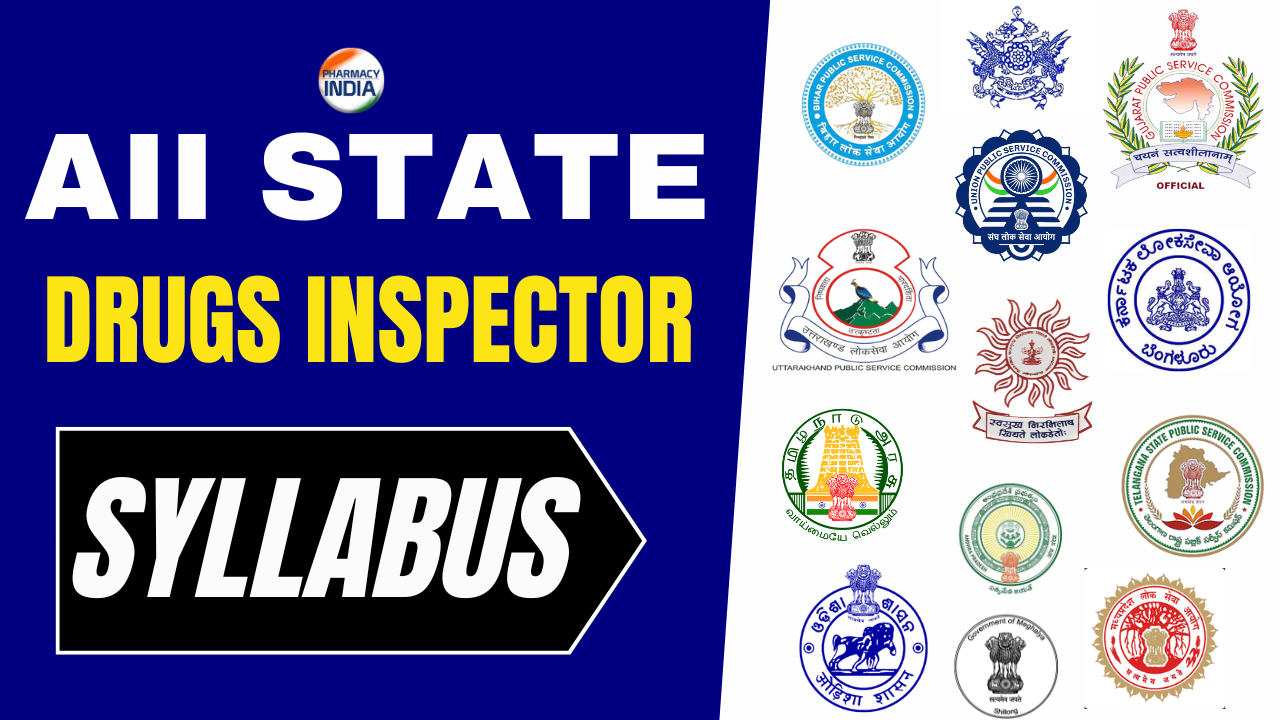 Drug Inspector Examination Syllabus for All States