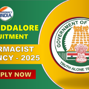 DHS Cuddalore Recruitment 2025: Govt Vacancies for Pharmacist, Staff Nurse & Paramedical Posts