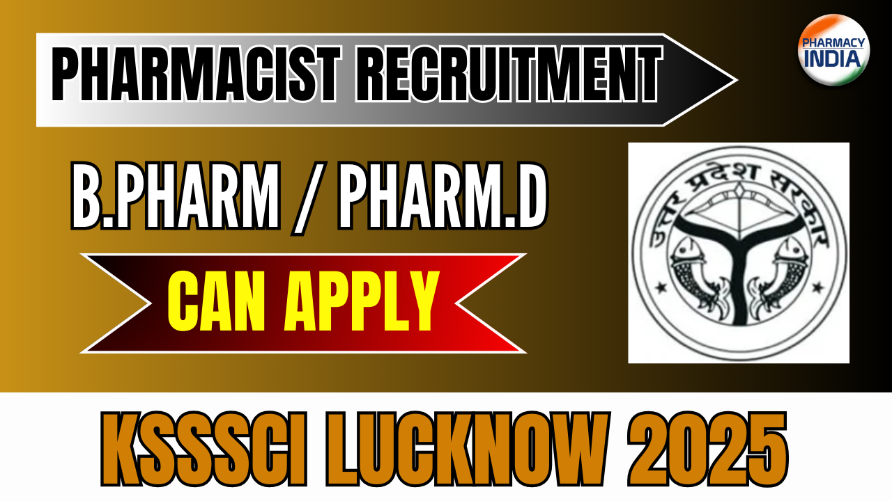 Field Officer Recruitment 2025 at KSSSCI Lucknow for Pharmacy & Science Graduates