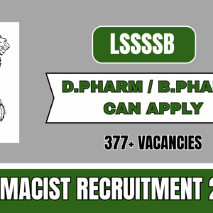 LSSSSB Recruitment 2025: Apply for 377 Vacancies including Drugs Control Officer in Ladakh