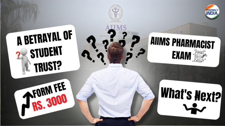 AIIMS Pharmacist | Kon Hoga Jimmedar | Exam Pattern Issue | Fees