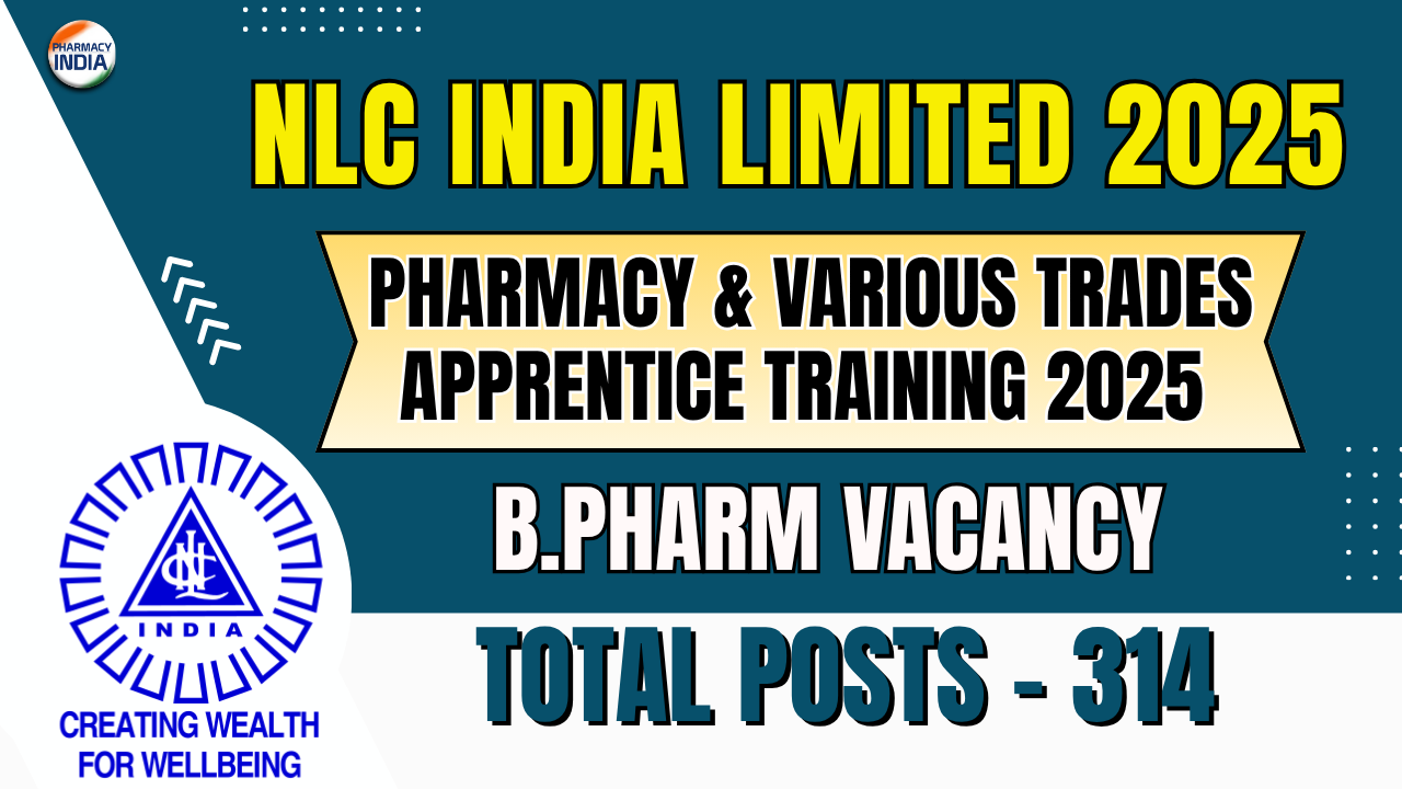NLC India Limited Apprentice Training 2025 | Pharmacy & Various Trades 1 NLC India Limited Apprentice Training 2025 | Pharmacy & Various Trades