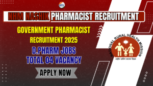 NHM Nashik Pharmacist Recruitment 2025: Apply Now for 4 Vacancies