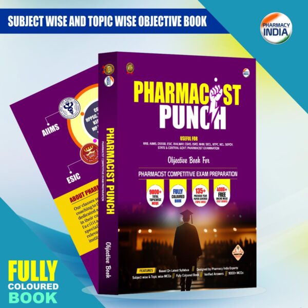 Pharmashala 4 RRB Pharmacist Sucess Kit - (30 Model Papers, Previous Year Papers, and Subjectwise MCQs)