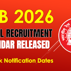 RRB Annual Recruitment Calendar 2026 Released: Check Notification Dates