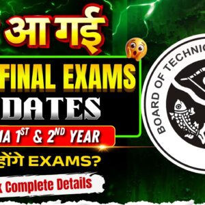 BTEUP Sessional Exam Schedule 2026: Official Dates for D.Pharm & Polytechnic Exams