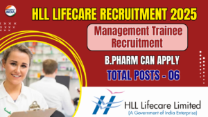 HLL Lifecare Limited Management Trainee Recruitment 2026
