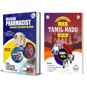 MRB Tamil Nadu Pharmacist And Mission Pharmacist PYQ Objective Book Combo