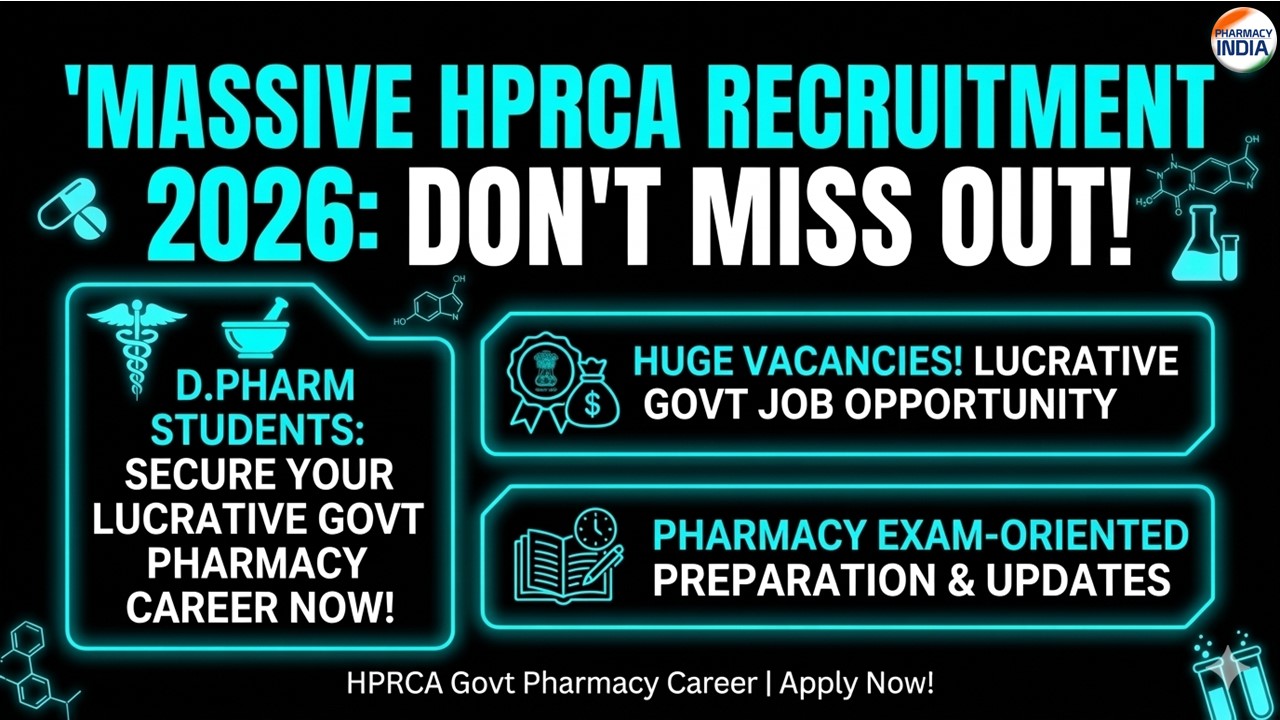 Don’t Miss Out! Massive HPRCA Recruitment 2026: Secure Your Lucrative Government Pharmacy Career Now!