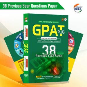 GPAT Plus 38 GPAT/ GATE Previous Year Question Paper for GPAT Competitive Exam (Paperback, Pharmacy India)