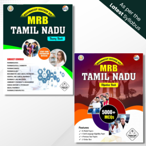 MRB Tamil Nadu Pharmacist Objective and Theory Book (COMBO)