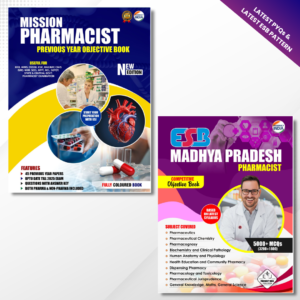 ESB Madhya Pradesh Pharmacist and Mission Pharmacist Book Objective Book