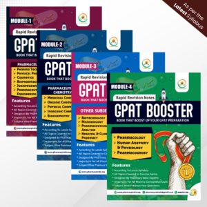GPAT BOOSTER (Set of 4 Booklets) - For GPAT Exam Preparation (Paperback, Pharmacy India)