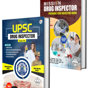 UPSC Drug Inspector and Mission Drug Inspector Objective Book Combo