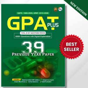 GPAT Plus 39 Previous Year Question Paper for GPAT Competitive Exam (Paperback, Pharmacy India)
