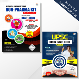 UPSC Drug Inspector and Non-Pharma Kit Objective Book Combo