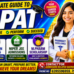 Ultimate Guide to GPAT: Selection Process, NIPER JEE Admissions, & M.Pharm Scholarship