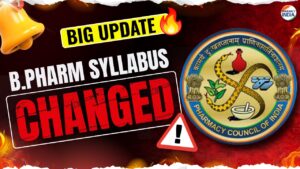 PCI New B.Pharm Syllabus (NEP 2020): AI & Python added. Effective from 2026-27 session. Download the full PDF and credit details here!