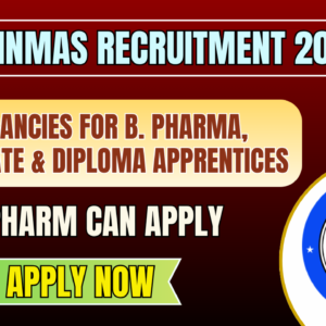 DRDO-INMAS Recruitment 2026: Vacancies for B. Pharma, Graduate & Diploma Apprentices | Apply Online