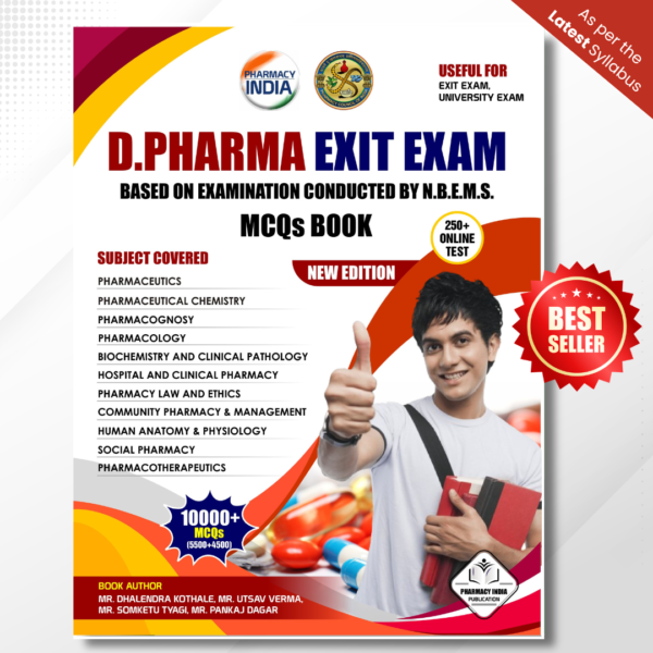 D. Pharma Exit Exam Competitive MCQ Book