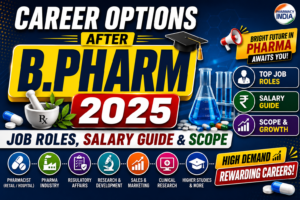 Career Options After B.Pharm 2025: Job Roles, Salary Guide & Scope