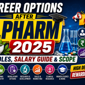 Career Options After B.Pharm 2025: Job Roles, Salary Guide & Scope