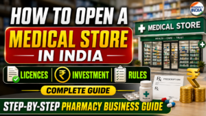 How to Open a Medical Store in India: Complete Guide on Licences, Investment, and Rules