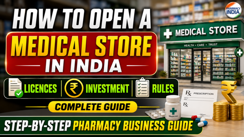 How to Open a Medical Store in India: Complete Guide on Licences, Investment, and Rules