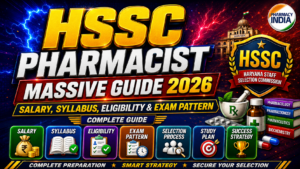 HSSC Pharmacist Massive Guide 2026: Salary, Syllabus, Eligibility & Exam Pattern – Complete Guide