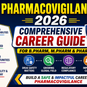 Pharmacovigilance 2026: Comprehensive Career Guide for B.Pharm, M.Pharm & Pharm.D