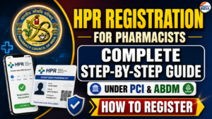 HPR Registration for Pharmacists: Complete Step-by-Step Guide under PCI & ABDM