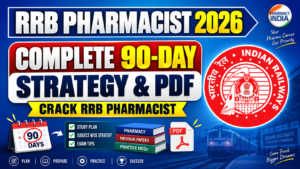 Crack RRB Pharmacist 2026: Complete 90-Day Strategy & PDF