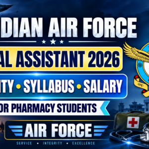 Indian Air Force Medical Assistant: Eligibility, Syllabus & Salary for Pharmacy Students