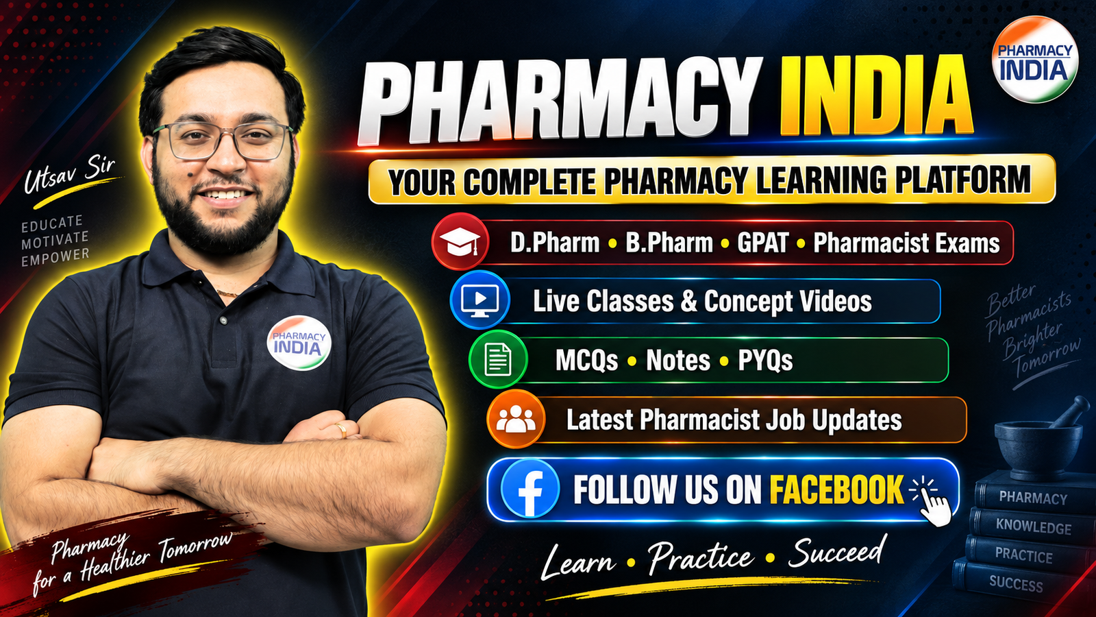 How to Join Pharmacy India Facebook Page for Pharma Jobs & Exam Updates