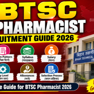 BTSC Pharmacist Recruitment Guide 2026: Eligibility, Syllabus, Exam Pattern & Salary