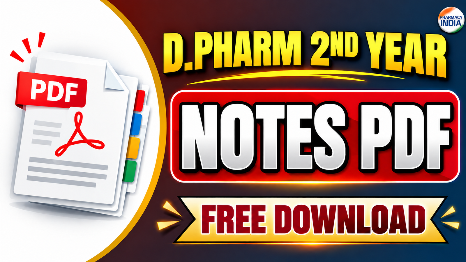 D.Pharm 2nd Year Notes