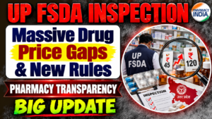 UP FSDA Inspection: Massive Drug Price Gaps & New Pharmacy Transparency Rules